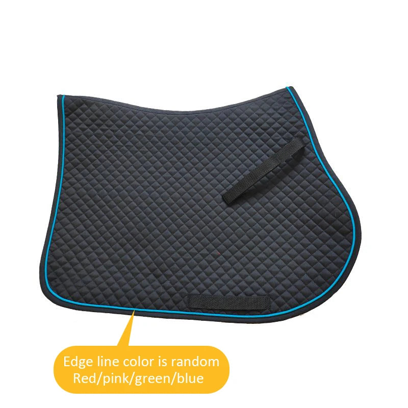 Horse Saddle Pad Soft Shock-absorbing Cotton Soft Equestrian Seat Cushion Horse Riding Equipment Equestrian Sports Protection