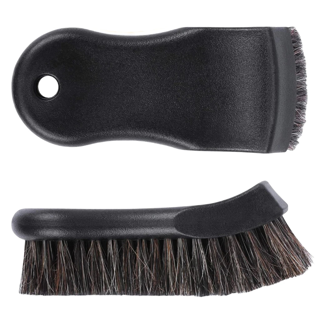 Horsehair Leather Cleaning Brush Genuine Horsehair Detailing Brush Car Interior Detailing Tools For Car Cleaning And Washing