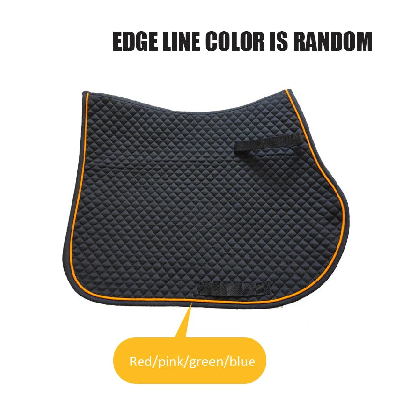 Horse Saddle Pad Soft Shock-absorbing Cotton Soft Equestrian Seat Cushion Horse Riding Equipment Equestrian Sports Protection