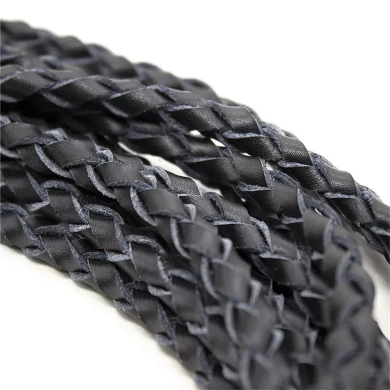 73CM Genuine Bull Leather Horse Whip, Horse Training Real Leather Whips, Leather Covered Handle